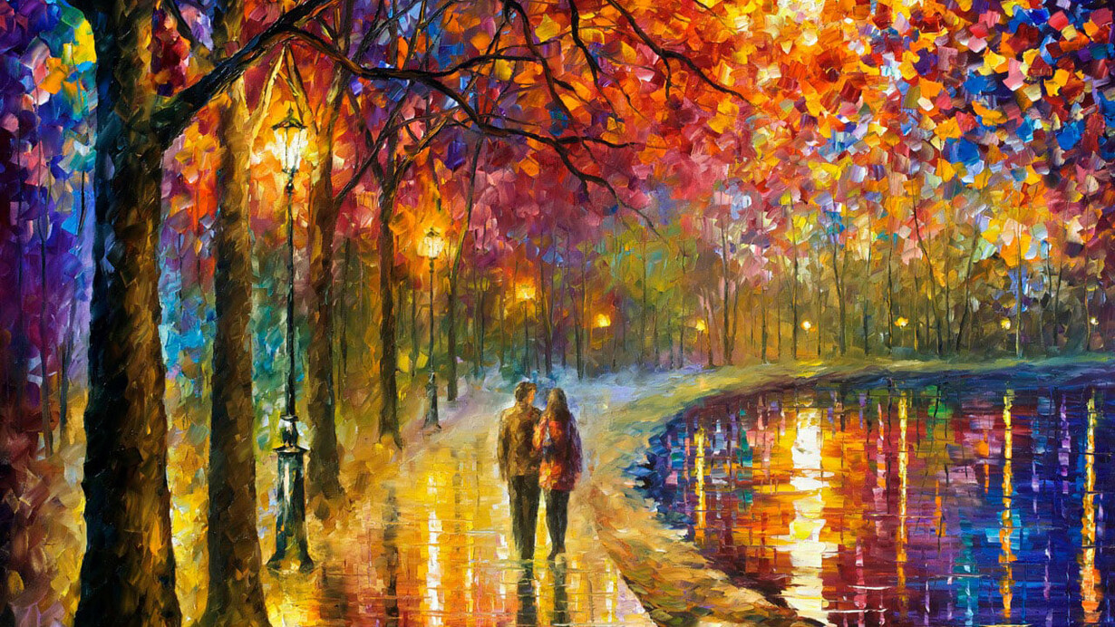 Leonid Afremov, Spirits By The Lake
