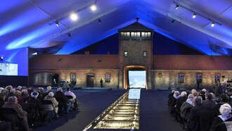 Auschwitz. Ceremonia conmemorativa del 70 aniversario de la liberación del campo por el Ejército Rojo