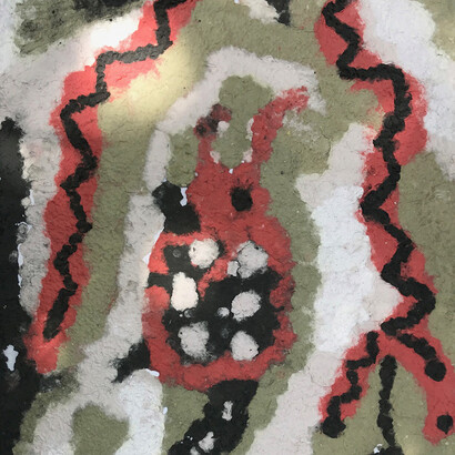 Saúl Morales, Pintura (detalle)