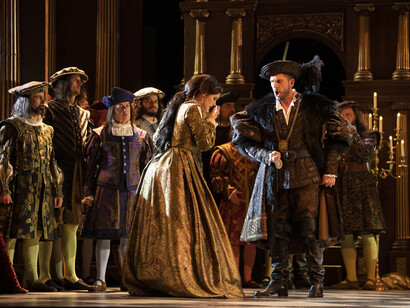 A scene from Anna Bolena by Donizetti