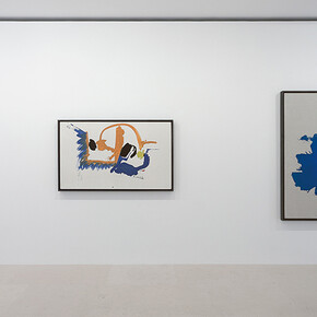Helen Frankenthaler, Exhibition view. Courtesy of Gagosian