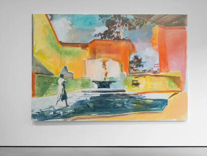 Hilmi Johandi, Destination image, exhibition view. Courtesy of Ota Fine Arts