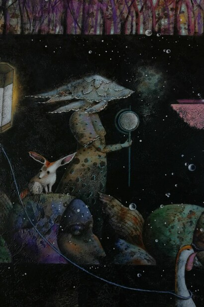 Octavia, Nascita di un’effimera, Medusa e Fennec, particolare