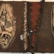 Reliefs. Courtesy of Raffaella De Chirico gallery