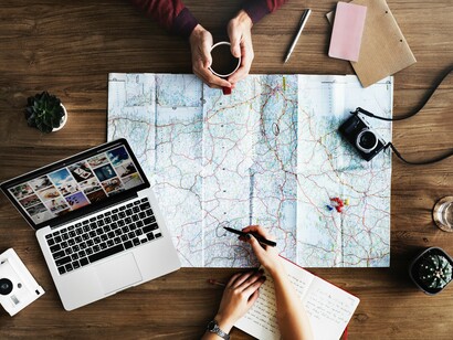 Preparando el viaje