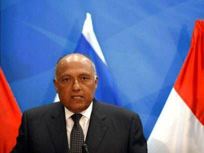 Egyptian Foreign Minister Sameh Shoukry 