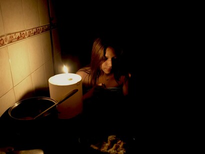 Sin luz en Venezuela