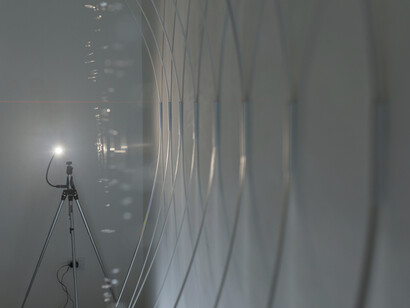Max Coppeta, curve di tensione detail, foto Tullio Fraiese. Courtesy Amia Art Gallery