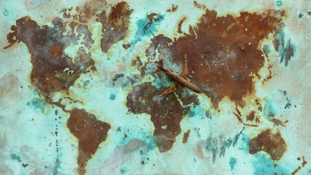 Flat Earth. Courtesy of Flowers Gallery