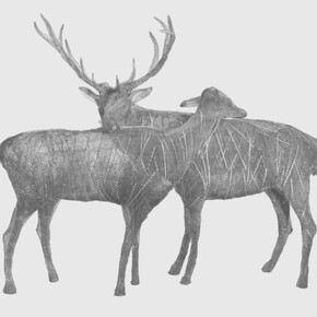 En Plein Coeur. Courtesy of Galerie Dumonteil