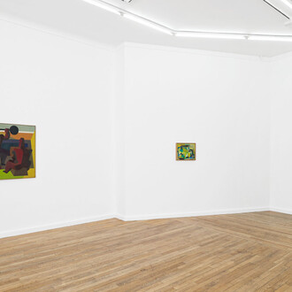 Maurice Estève, exhibition view. Courtesy of Ceysson & Bénétière