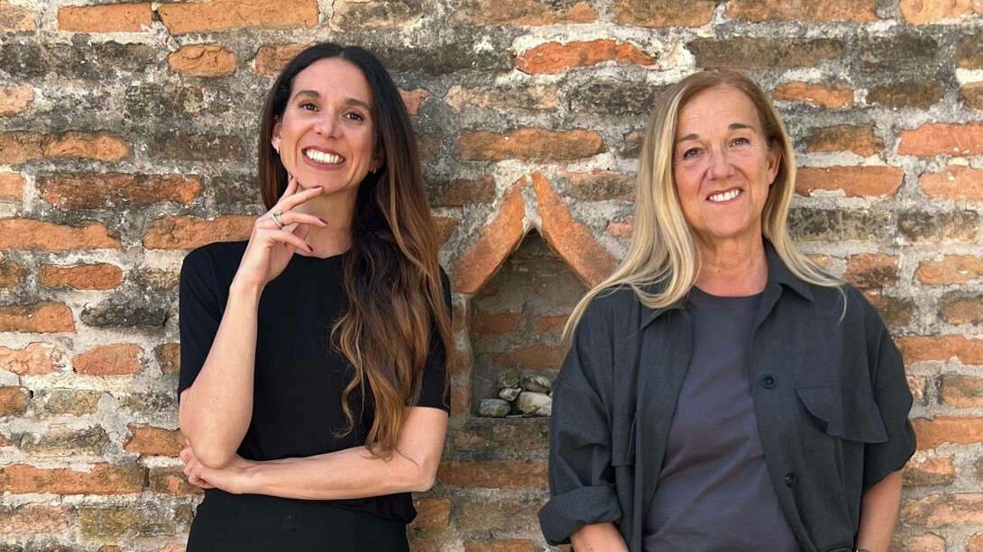 Le coreografe e danzatrici Laura Pulin ed Eleonora de Logu