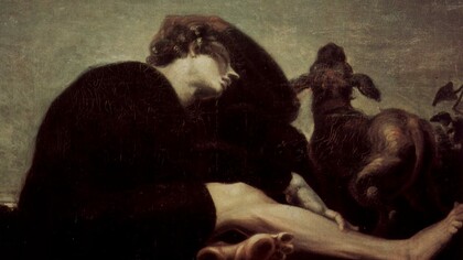 «Soledad en el ocaso» (1795-1800), Johann Heinrich Füssli