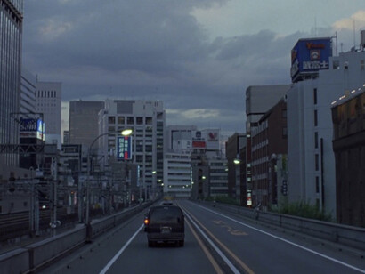 Screenshot from Lost in Translation, showing Tokyo, Japan