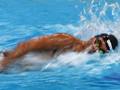 Gregorio Paltrinieri in azione