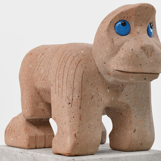 Olaf Breuning, Ape, 2024. Cortesía de Proyectos Monclova