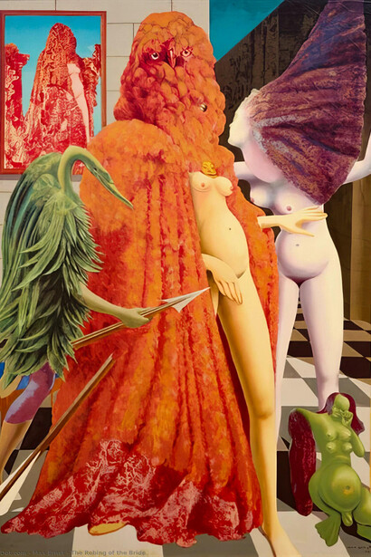 Max Ernst, The Robing of the Bride, 1940, oil on canvas