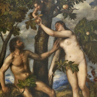 Titian, Adam and Eve, (1550)