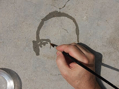 Oscar Muñoz, Re/trato [Portrait/Je réessaie], 2004, Projection vidéo 4/3, couleur, sans son, 28 min, Courtesy de l’artiste