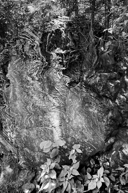 Thomas Struth, Ellsworth schist, Rockport, Maine 2021, 2021. Courtesy of Galerie Rüdiger Schöttle 