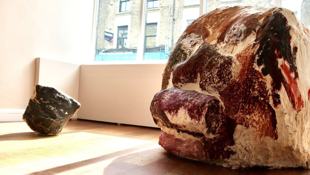 Rachel Jones, Exhibition view. Courtesy of The Residence Gallery