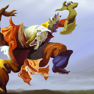 Max Ernst, L'ange du foyer (Le Triomphe du surréalisme), 1937. Courtesy of Centre Pompidou 