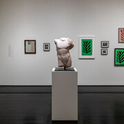 Werner Fuchs, The space between looking and loving, exhibition view. Courtesy of Menil