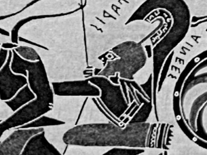Guerreros griegos y  troyanos