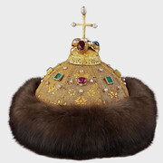 Monomakh’s cap. Courtesy of Moscow Kremlin Museum