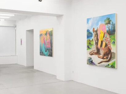 Sebastian Maas, Seduce me, ausstellungsansicht. Mit freundlicher genehmigung der Galerie Kornfeld