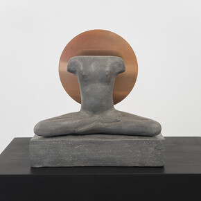 Habima Fuchs, Mirrors I., 2019. Exhibition view: Leontína Berková