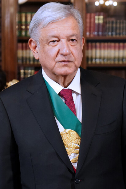 Andrés Manuel López Obrador, político y escritor mexicano. Presidente de los Estados Unidos Mexicanos desde el 1 de diciembre de 2018
