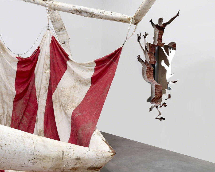 Dan Colen. Courtesy of Newport Street Gallery