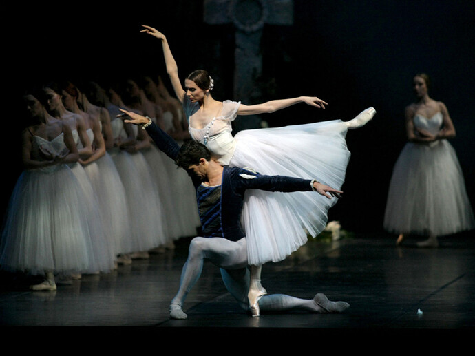 Svetlana Zakharova e Roberto Bolle