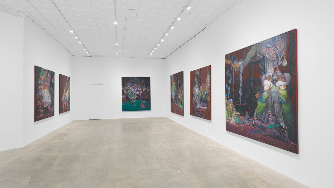 Bea Scaccia, Groomed, exhibition view. Courtesy of Gagosian Gallery
