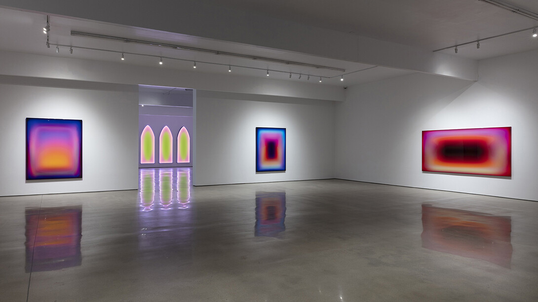 Nick Thomm, Sudden synesthesia, exhibition view. Courtesy of The Hole