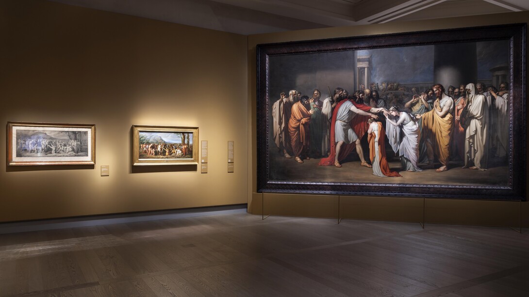 Eternidad y visión. Roma y Milán capitales del neoclasicismo. Cortesía de la Gallerie d'Italia