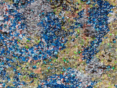 Igshaan Adams, Lulu (detalle), 2025. Cortesía del Institute of Contemporary Art
