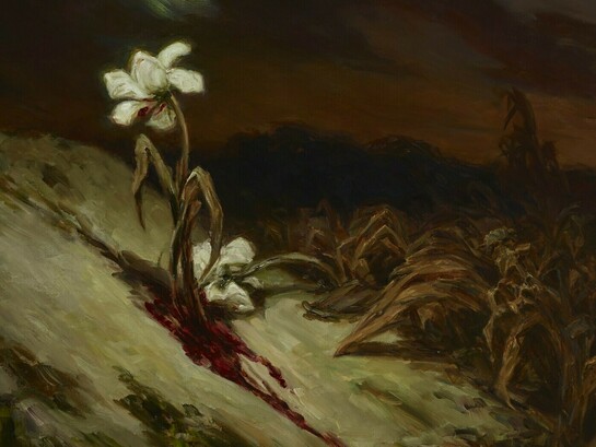 Wilhelm Kotarbiński, Tumba de un suicida, c. 1900. Donde el dolor ya no deja espacio para la vida, la dignidad encuentra su forma de permanecer