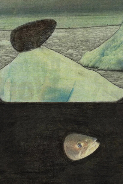 Leopold Strobl, Untitled (detail), 2024. Courtesy of Ricco Maresca Gallery