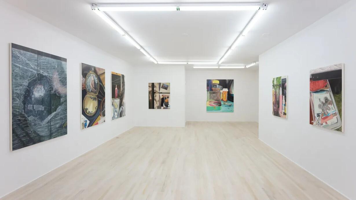 Cait Porter, What stays with me, exhibition view. Courtesy of Halsey McKay Gallery
