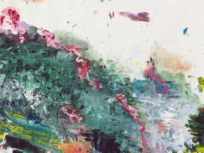 Cy Twombly, Untitled (detail), 1986. Courtesy of Menil