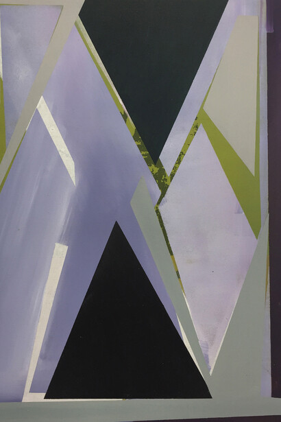 Despiece I (Cutting up I), 2017, Oil on canvas, 40 x 30 cm