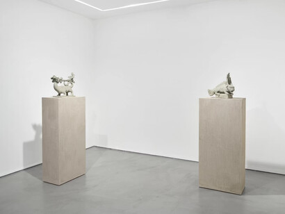 Various artists, Metabolic rift, exhibition view. Courtesy of Josh Lilley Gallery