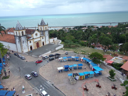 Igreja da Sé e a Praça da Sé vista da a Caixa Dágua