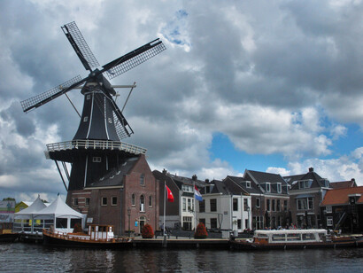 A windmill in Haarlem