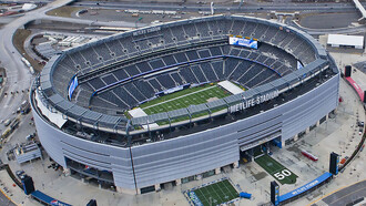 MetLife Stadium is an open-air multi-purpose stadium at the Meadowlands Sports Complex in East Rutherford, New Jersey, United States