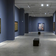 Carlos Luna, Tra osmosi e fusione, vista della mostra. Per gentile concessione della BUAP