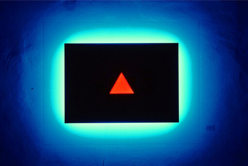 Nanda Vigo, Light progressions. Omaggio a Ponti, 1993, 109x139. Courtesy Archivio Nanda Vigo Milano