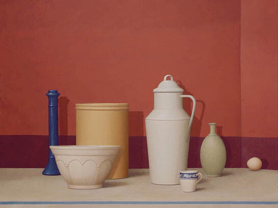 William Bailey Soldier, 2011, Oil on canvas, 40 x 48 inches
